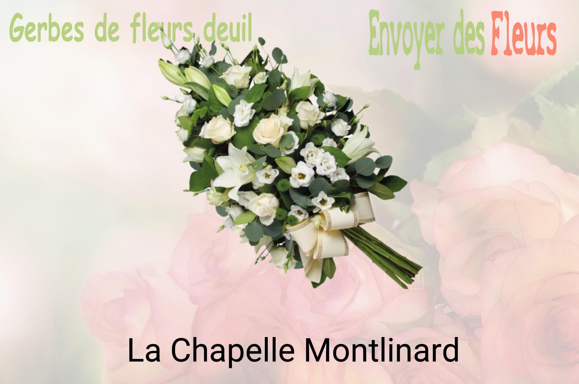 Gerbe de fleurs de deuil livrée à La Chapelle-Montlinard
